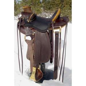 Silla de Montar para Caballo de Carreras de Calidad Premium, Fabricada en India por BS International, Cuero Genuino, Estilo Inglés, Transpirable, Cómoda y Duradera - Product Image 5