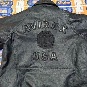 Top Quality Material <b>Leather</b> Avirex <b>Jackets</b> Hot Selling Streetwear <b>Winter</b> Warm Men <b>Leather</b> Avirex <b>Jackets</b> For Adult - Product Image 4