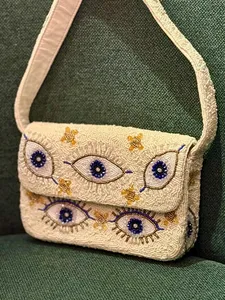 กระเป๋าคลัทช์ประดับลูกปัด ดีไซน์เนอร์ ราคาประหยัด ทำมือ กระเป๋าถือสำหรับผู้หญิง สำหรับงานแต่งงาน งานปาร์ตี้ และโอกาสทั่วไป โดย M/S SHAAD HANDICRAFTS - Product Image 6