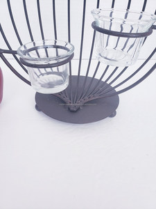 เชิงเทียนแอปเปิ้ลแบบชนบทสำหรับตกแต่งบ้านที่วางเทียนแอปเปิ้ลตกแต่งแปลกๆสำหรับวางบนโต๊ะ - Product Image 5