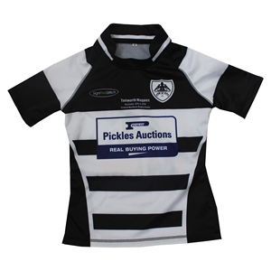 Maillots de rugby de haute qualité en sublimation, design de logo personnalisé, ensemble de vêtements d'équipe pour hommes, vêtements de sport de qualité avec maillot à manches courtes - Product Image 2