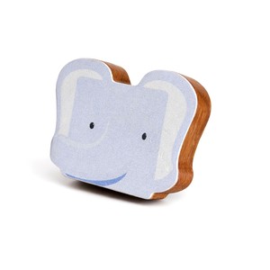 Wholesale Contemporary Acacia Wood Durable Kids Drawer <b>Knobs</b> Cabinet <b>Dresser</b> Pulls Blue Elephant Shape Cupboard <b>Knobs</b> - Product Image 4