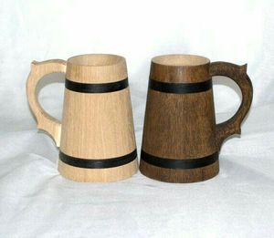 Medieval Wood Drinking Mug - Product Image 1