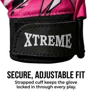 Gants d'entraînement personnalisés antidérapants pour la préparation au jeu, la réception de balles et la réception au lancer, pour jeunes et adultes - Product Image 6