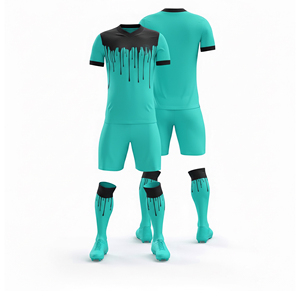 Training Competition Sublimation Soccer Uniform Full Kit | <b>Men</b> Women Adult Sizes Short Sleeve Lightweight Quick Dry Sportswear - Product Image 3