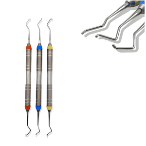 Résine Composite Dentaire Classe I 3 Pièces Poignée Moletée Manuelle Classe I Plusieurs Couleurs Garantie 1 An - Product Image 3