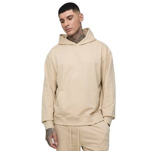 Sudadera con Capucha de Felpa Gruesa de Algodón 100% de Alta Calidad con Estampado por Transferencia de Calor Personalizado para Hombre - Product Image 1