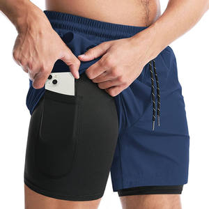 Shorts d'été élégants pour hommes, shorts de plage en coton, respirants, légers, avec cordon de serrage, vêtements décontractés, shorts tendance et confortables - Product Image 1