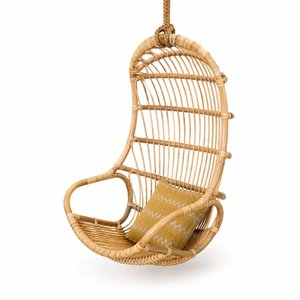 Outdoor <b>patio</b> <b>swing</b> chair rattan bird nest cradle swinging pods wholesale moon hanging chairs - Product Image 1
