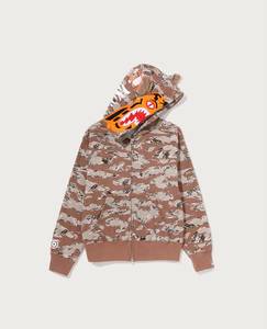 Sudadera con Capucha y Cremallera Unisex con Estampado de Tigre, Corte Holgado, Diseño con Apliques, Ropa Casual de Invierno, 100% Algodón, Felpa Francesa de 360g - Product Image 2