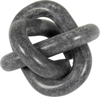 Sculpture contemporaine en marbre, faite à la main, disponible en plusieurs coloris de pierre pour la décoration du salon