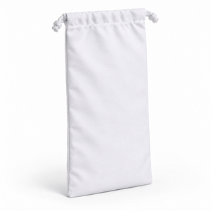 กระเป๋าใส่เครื่องสำอางแบบมีเชือกผูก ทำจาก PET รีไซเคิล 210 GSM ขนาด 18 x 34 ซม. กระเป๋าเก็บไดร์เป่าผมแบบแบน  โลโก้ธรรมชาติแบบกำหนดเอง ขายส่ง รับผลิตแบรนด์ส่วนตัว - Product Image 3