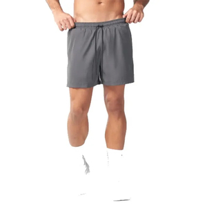 Men's Oxford Fabric Polyester/Cotton Bermuda <b>Shorts</b> Front Logo High Street Style Drawstring Elastic Waist Casual Wear Breathable - Product Image 4