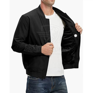 Chaqueta Bomber de Invierno de Color Personalizado, Ropa para Hombre, Chaqueta Bomber de Alta Calidad para Venta en Línea - Product Image 4