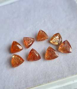 Piedras Preciosas de Piedra Solar Natural de 9 mm, Facetadas, Calibradas, Compre Ahora, Piedras Sueltas al por Mayor para la Fabricación de Joyas, Piedra Solar Más Vendida - Product Image 4