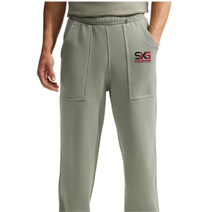 Pantalones Deportivos de Felpa para Hombre, Cintura Media, Secado Rápido, Cintura Elástica, Pierna Recta, Casuales, con Bolsillos Laterales - Product Image 1
