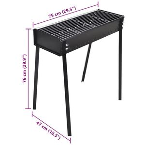 30 \ "X 11 \" griglia quadrata per Barbecue - Product Image 5