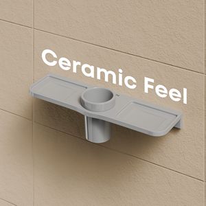 Porte-savon carré élégant avec plateau en verre, fixation murale, accessoires de salle de bain, installation facile, pour salles de bain modernes - Product Image 3