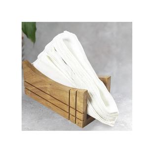 Boîte à mouchoirs décorative en bois découpée au laser pour la maison, le bureau et la voiture – Distributeur de serviettes moderne pour accessoire de table à manger - Product Image 2