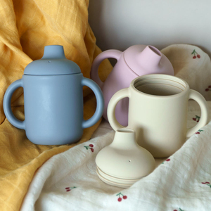 Vaso de Silicona para Bebés Libre de BPA, con Agarre Suave, Antiderrames, Reutilizable, para el Hogar - Product Image 5