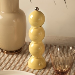 เครื่องบดเกลือและพริกไทยแบบใช้มือ ขนาด 9 นิ้ว เคลือบเงา เป็นมิตรต่อสิ่งแวดล้อม สำหรับครัวเรือน ใช้งานได้ยาวนาน เหมาะสำหรับผู้ซื้อขายส่ง - Product Image 3