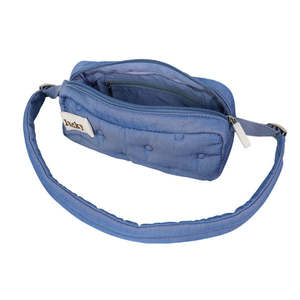 Bolso Bandolera Clásico Azul Versátil y Moderno, Delicado y Elegante, de Poliéster y Algodón, con Cierre de Cremallera, para Mujer, Ideal para Ir de Compras - Product Image 2