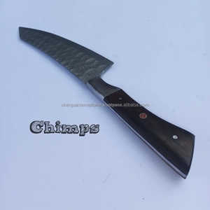 Cuchillo de chef de acero de Damasco de 8 pulgadas con mango de madera, ecológico, marca personalizada, hoja afilada, cuchillo de cocina para carne, rebanador rápido y de alta precisión - Product Image 3