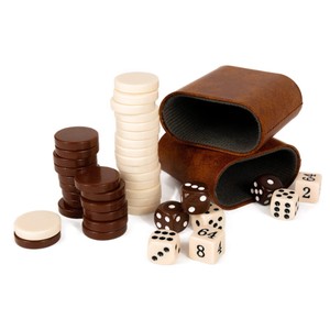 Luxury PU Leather <b>Backgammon</b> <b>Set</b> Portable Suitcase Folding Board Game Classic Travel Table Board Game Custom Wooden <b>Backgammon</b> - Product Image 6