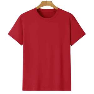 T-shirt de luxe pour homme en coton tricoté 100% écologique, séchage rapide, doux, respirant, qualité supérieure, vierge, 180g, prêt-à-porter - Product Image 1