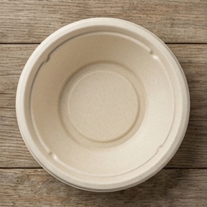 32 OZ Unbleached Bagasse Cake Bowl Compostable Disposable Microwave-safe Eco-friendly Sugarcane Fiber Food <b>Container</b> for - Product Image 5