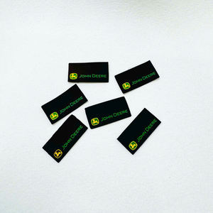 Patchs rectangulaires 3D en PVC moulé, caoutchouc TPR et silicone, écologiques, sans nickel, à coudre/à coller pour vêtements, chaussures, sacs, chapeaux - Product Image 5