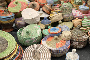 Ratán de mimbre rústico a prueba de Vietnam ecológico para almacenamiento de ropa con tapa y forro ideal para lavandería y uso doméstico - Product Image 2