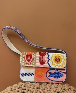 Excellent Quality Ethnic Style Beads Embroidered Shoulder <b>Bag</b> for <b>Festival</b> Wedding and Cultural Use Available at Factory Price - Product Image 1