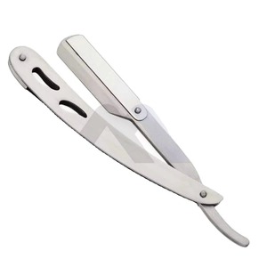 High Quality Wholesale Disposable <b>Single</b> Blade Straight Edge Barber Razor for Face Body and Beauty Grooming Professional Salon - Product Image 3