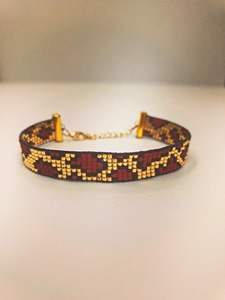 Bracelet perlé à finition lisse, emballage sécurisé, prêt à offrir, prix usine en gros - Product Image 1