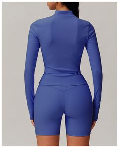 Nouvel ensemble de sport pour femme : soutien-gorge de yoga à séchage rapide et pantalon taille haute, idéal pour la course et la gym - Product Image 4