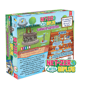 Jeu de société éducatif et amusant pour enfants de 6 ans et plus sur la récupération des eaux de pluie zéro émission de Biplob - Product Image 1