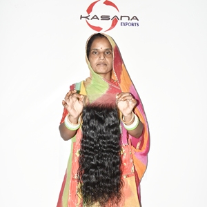 Extensiones de Cabello Humano Ondulado 100% Remy, Tejido Doble, Ondas Profundas, Procesado a Máquina, 100g - Product Image 5