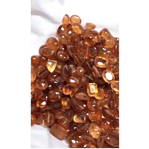 Lot de 125 pierres précieuses en grenat Hessonite naturel brun, taille ovale de 12 à 16 mm, 1050 carats, Iroc Sales, haute qualité, pierres précieuses en vrac pour bijoux, 273 $ US - Product Image 1