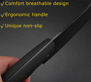 Couteau à découper les légumes et la viande en acier inoxydable anti-rouille avec étui en cuir, ambidextre, compatible lave-vaisselle, haute qualité - Product Image 4