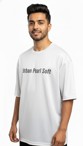 T-shirt décontracté surdimensionné pour homme, style streetwear, sublimation, mode moderne - Product Image 5