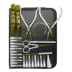 Kits professionnels d'extensions capillaires, équipement complet de salon et accessoires de beauté, installation, retrait et coiffage d'extensions capillaires - Product Image 3