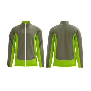 Chaqueta de Entrenamiento Transpirable, Impermeable de Satén para Invierno, con Cierre de Cremallera, Chaqueta Deportiva Acolchada de Poliéster de Color Sólido - Product Image 1