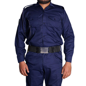 Uniforme de Guardia con Logotipo Bordado Personalizado OEM, Conjunto de Ropa de Trabajo de Seguridad de Poliéster/Algodón, Estilo Chaqueta Unisex para Guardias de Seguridad y Patrullaje - Product Image 3