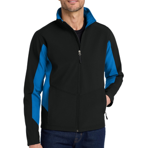 Veste de randonnée imperméable Rahsal Industries en gros, logo personnalisé DIY, softshell à capuche unisexe, coupe-vent d'hiver pour hommes - Product Image 1