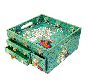 Vajilla desechable Premium elegante, vajilla de madera Premium, bandeja para servir, cajón para Hotel, restaurante, mesa de café, comida - Product Image 1