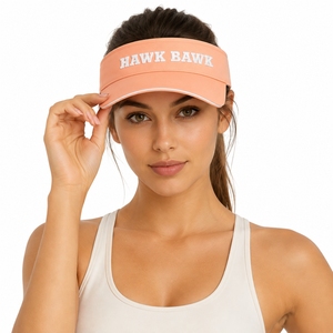 Unisex Sports Visor <b>Hat</b> Premium Breathable Adjustable <b>Flat</b> Brim Outdoor Spring Summer Sports Material Export Quality Visor <b>Hat</b> - Product Image 1