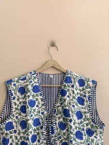 Chaleco Ligero de Algodón con Estampado Floral, Transpirable y Ecológico, Estilo Urbano para Mujer - Product Image 5