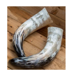 Cuerno Decorativo de Búfalo Personalizado, Piezas de Cuerno de Búfalo Natural Talladas a Mano, Ecológicas, 3 Piezas, Decoración para el Hogar, Par de Cuernos - Product Image 6