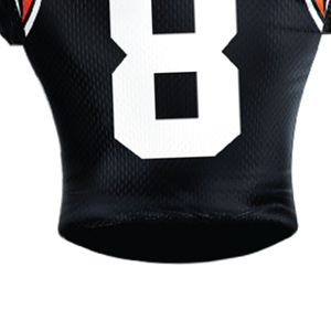 Maillot de football américain personnalisé avec impression par sublimation, design brodé, coupe courte en mesh, tendance streetwear, pour équipe nationale - Product Image 6